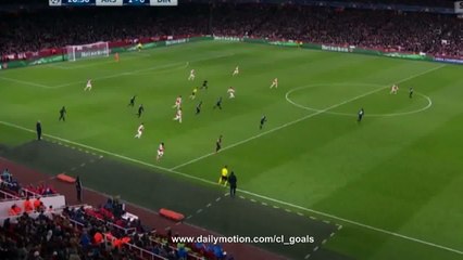 Özil Goal! | Arsenal 1:0 Dinamo | Champions League