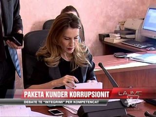 Debate tek "Integrimi" për paketën antikorrupsion - News, Lajme - Vizion Plus