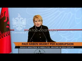Padi Arben Imamit për korrupsion - Top Channel Albania - News - Lajme