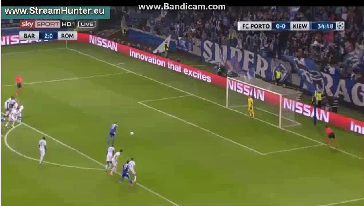 Yarmolenko penalty goal Porto 0-1 Dynamo Kyiv 24.11.2015