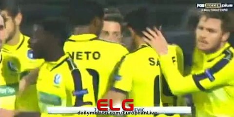 Milicevic Free Kick GOAL _ Lyon vs Gent 1-1