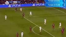 3-0 Luis Suárez Amazing Volley Goal - Barcelona v. Roma 24.11.2015 HD