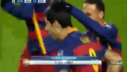 Barcelona 3-0 Roma First Half