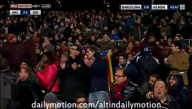 1st Half All Goal - FC Barcelona 3-0 AS Roma - UCL - 24.11.2015