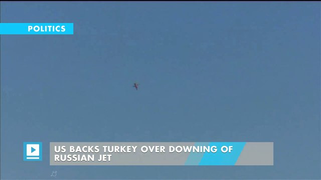 US backs Turkey over downing of Russian jet