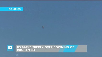 US backs Turkey over downing of Russian jet