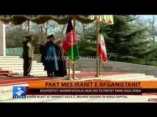 Pakt mes Iranit e Afganistanit - Top Channel Albania - News - Lajme