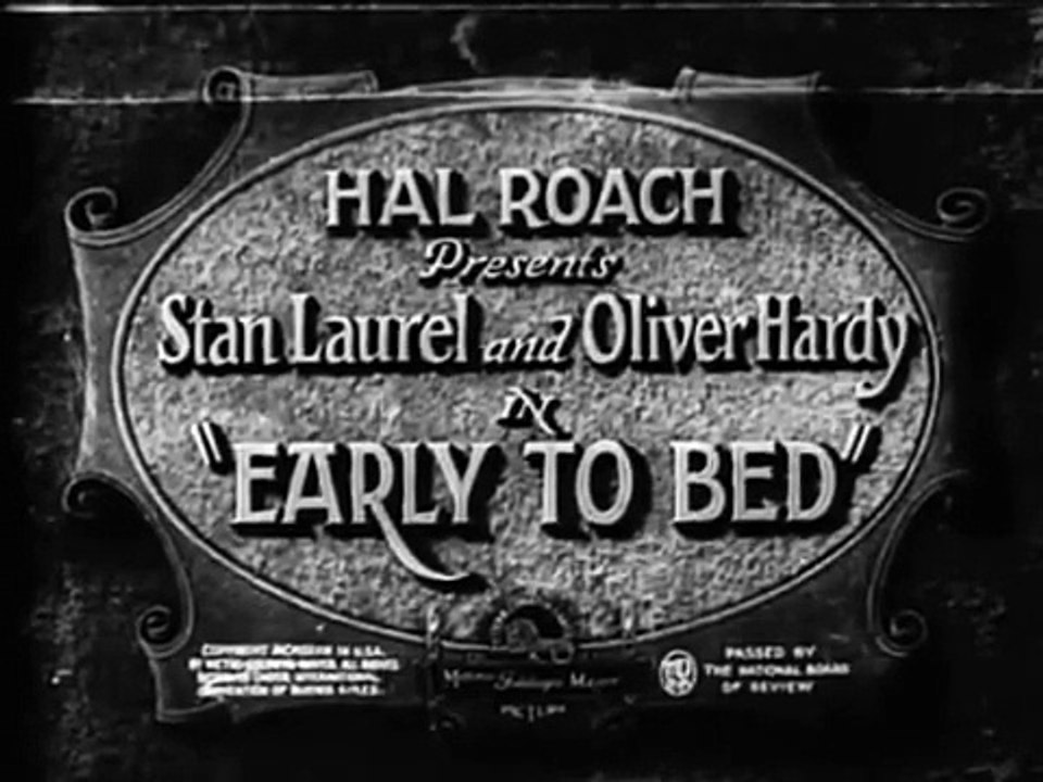 Laurel & Hardy - Maître Hardy et son valet Stan (Anglais - 1928)