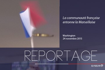 [REPORTAGE] La communauté française de Washington entonne la Marseillaise