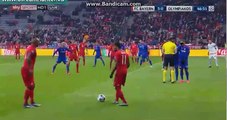 Arturo Vidal super free kick Bayern 3-0 Olympiakos 24.11.2015