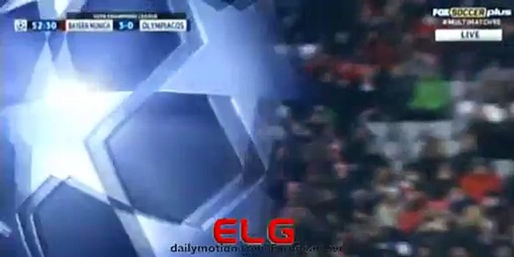 Holger Badstuber RED CARD - Bayern v. Olympiakos - 24.11.2015