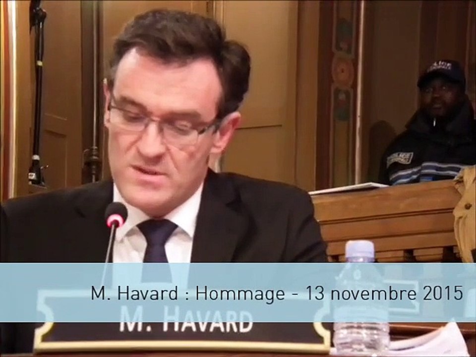 Hommage attentats 13 novembre