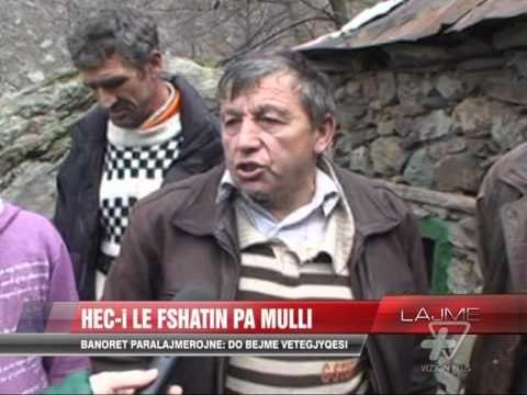 Kukës, hidrocentrali mbyll mullirin e fshatit - News, Lajme - Vizion Plus