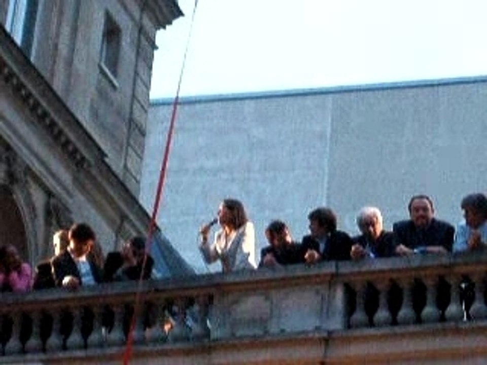 Ségolène au balcon 4