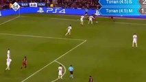 4-0 Gerard Piqué Great Goal - Barcelona v. Roma 24.11.2015 HD