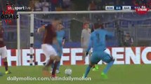 Edin Dzeko Crazy Nutmeg vs Pique - AS Roma vs FC Barcelona - UCL - 16.09.2015 Live