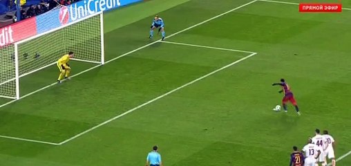 Adriano Goal - Barcelona 6 - 0 AS Roma - 24_11_2015