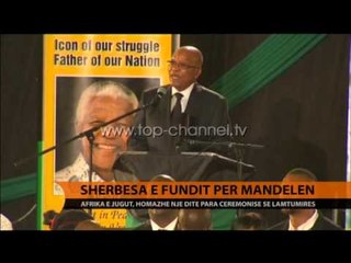 Shërbesa e fundit për Mandelën - Top Channel Albania - News - Lajme