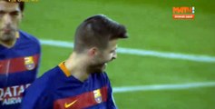 Gerard Pique Goal 4-0 | Barcelona vs Roma (24.11.2015) Champions League