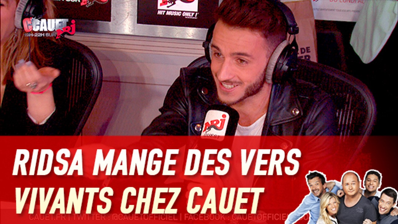 RIDSA mange des vers vivants chez Cauet - C'Cauet sur NRJ