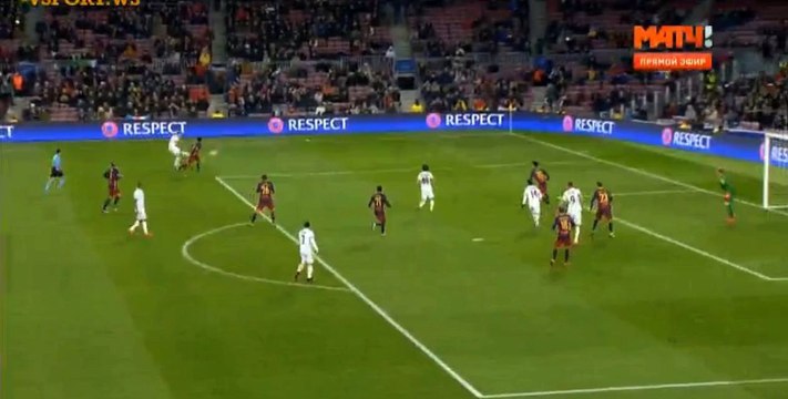 Edin Dzeko Goal 6-1 | Barcelona vs Roma (24.11.2015) Champions League