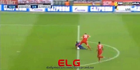 Holger Badstuber RED CARD - Bayern v. Olympiakos - 24.11.2015