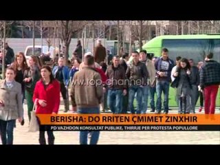 Berisha: Do rriten çmimet zinxhir - Top Channel Albania - News - Lajme