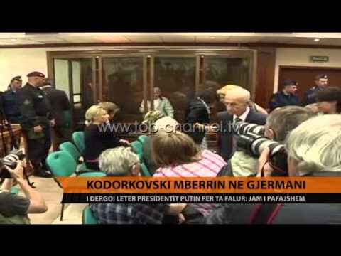 Khodorkovsky largohet drejt Gjermanisë - Top Channel Albania - News - Lajme
