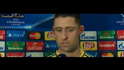 Maccabi Tel Aviv vs Chelsea 0-4 ● Gary Cahill Post Match Interview
