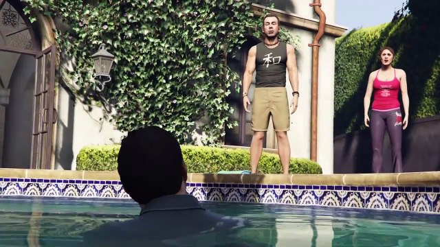 Grand Theft Auto V did somebody say yoga ps4 lets play first person