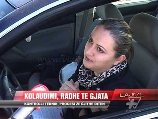 Radhë të gjata te kolaudimi i makinave - News, Lajme - Vizion Plus
