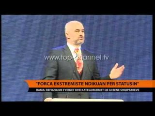 "Forca ekstremiste ndikuan për statusin" - Top Channel Albania - News - Lajme