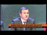 Ministrat raportojnë 100 ditët - Top Channel Albania - News - Lajme