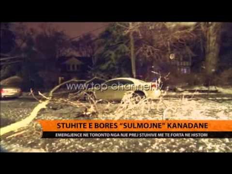 Stuhia e acartë paralizon Kanadanë - Top Channel Albania - News - Lajme