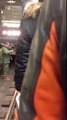Drunk man fell onto the tracks in the Moscow metro