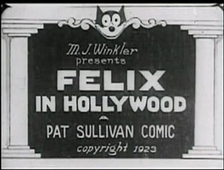 Felix The Cat -1923- Felix In Hollywood