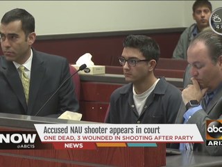 Accused NAU shooter appears in court