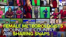 Here's Why So Many Meteorologists Are Wearing The Same Dress On Screen