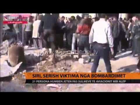 Siri, ushtria bombardon Alepon - Top Channel Albania - News - Lajme