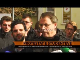 Prishtinë, protestat e studentëve - Top Channel Albania - News - Lajme