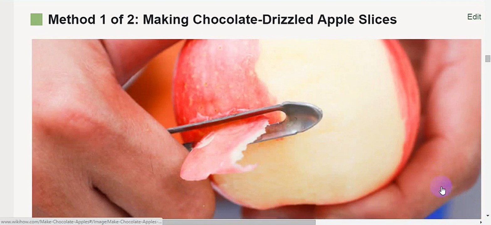 How to Make Chocolate Apples | Tutorial Video | Easy Steps