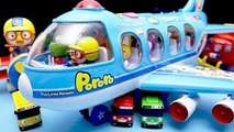 뽀로로 비행기들 타요 폴리 카봇 또봇 장난감 Pororo Airplane toys with Tay