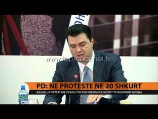 Basha: Në 20 shkurt, në protestë - Top Channel Albania - News - Lajme