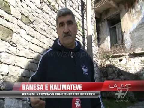 Banesa e Halimatëve drejt shembjes, rrezik për banorët - News, Lajme - Vizion Plus