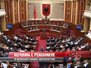 Reforma e pensioneve, të moshuarit kundër, deputetet pro - News, Lajme - Vizion Plus