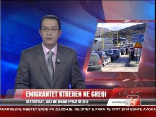 News Edition in Albanian Language - 3 Janar 2014 - 19.00 - News, Lajme - Vizion Plus