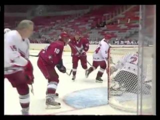 "PUTIN SHOW" NE HOKEJ PRESIDENTI PUTIN SPEKTAKEL ME HOMOLOGUN BJELLORUS LAJM