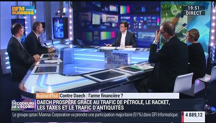 Gonzague Grandval sur BFM - Contre Daech l'arme financière