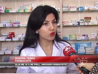TVSH-ja e ilaçeve hiqet në prill, ankohen farmacistët  - News, Lajme - Vizion Plus