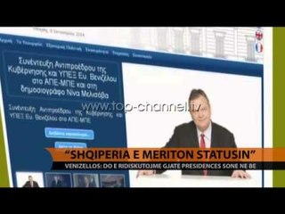 "Shqipëria e meriton statusin" - Top Channel Albania - News - Lajme